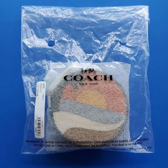 🧜‍♀️TRADED🧜‍♀️🎉10xHP🎉Coach Beach Postcard Coin Case - Picture 12 of 15